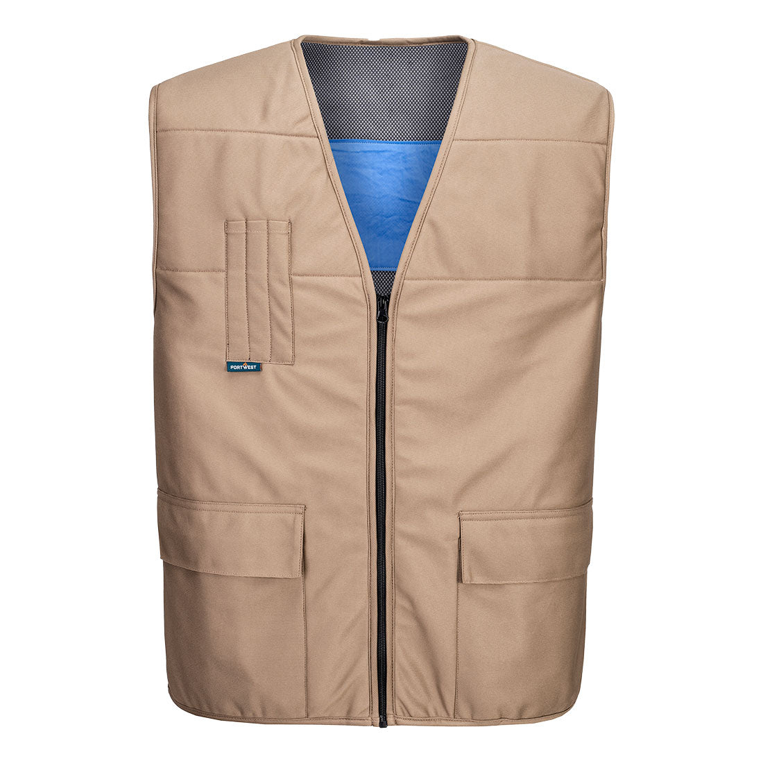 CV28 - Cooling Vest Khaki, Slate Grey