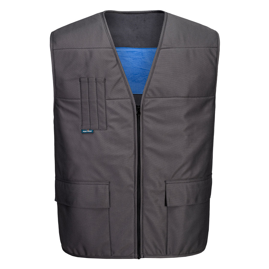 CV28 - Cooling Vest Khaki, Slate Grey
