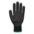 Needle Resistant F10 Latex Crinkle - A793, Glove Black