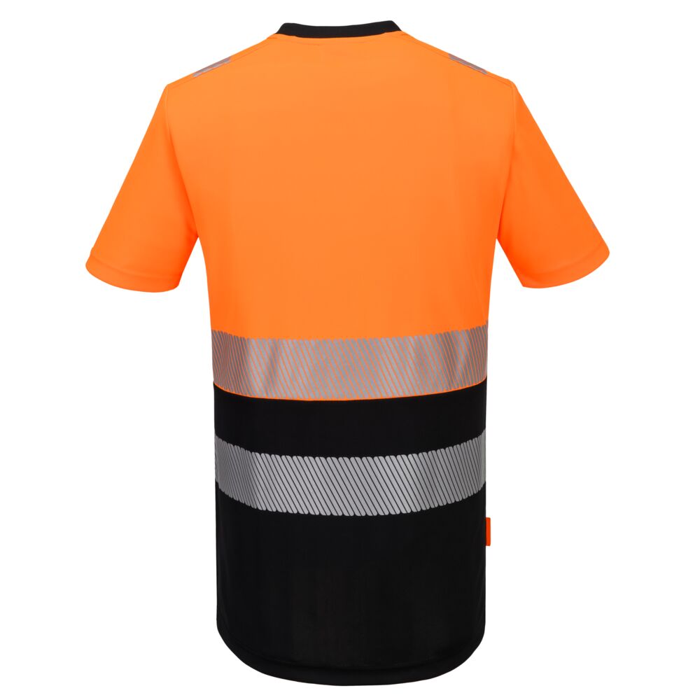 DX434 - DX4 Hi-Vis Class 1 T-Shirt S/S Orange/Black, Yellow/Black