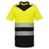 DX434 - DX4 Hi-Vis Class 1 T-Shirt S/S Orange/Black, Yellow/Black