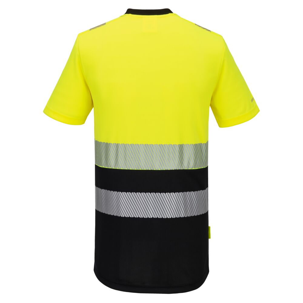 DX434 - DX4 Hi-Vis Class 1 T-Shirt S/S Orange/Black, Yellow/Black
