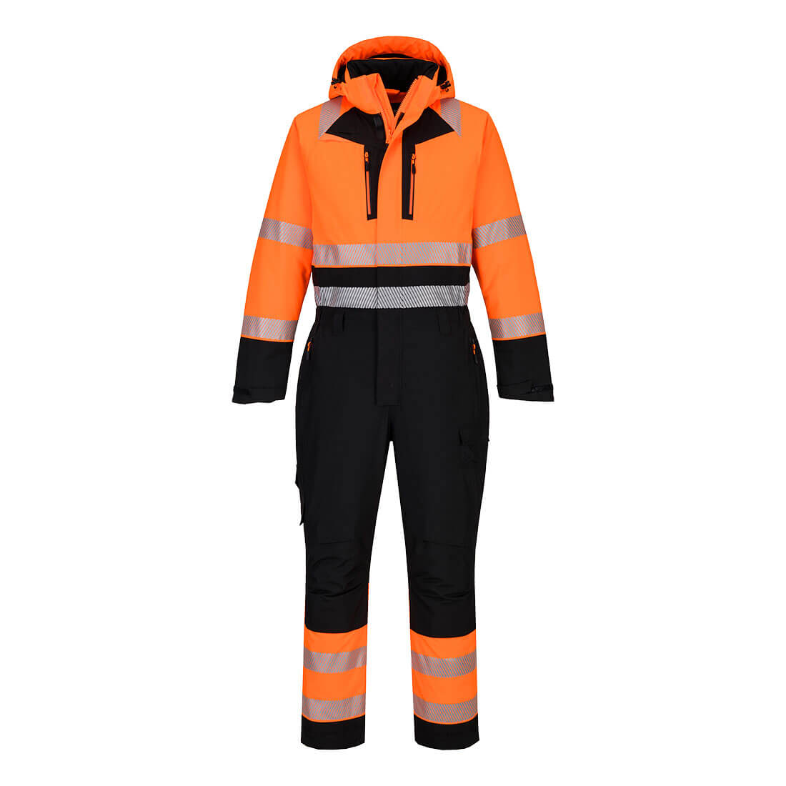 DX438 - DX4 Hi-Vis Winter Coverall Orange/Black, Yellow/Black