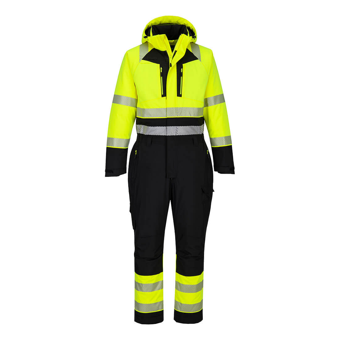 DX438 - DX4 Hi-Vis Winter Coverall Orange/Black, Yellow/Black