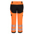 DX448 - DX4 Hi-Vis Rain Trouser Orange/Black, Yellow/Black