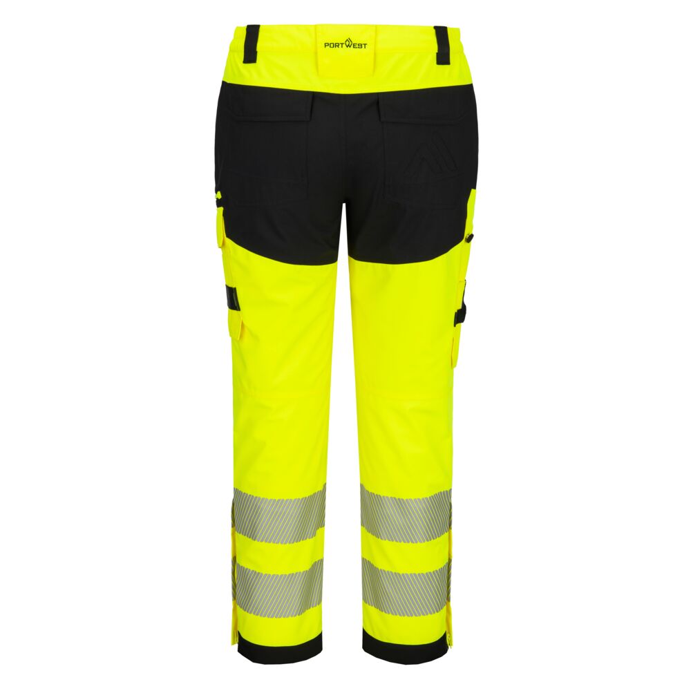 DX448 - DX4 Hi-Vis Rain Trouser Orange/Black, Yellow/Black