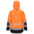 EV401 - EV4 Hi-Vis Expedition Parka Jacket Orange/Black, Yellow/Black