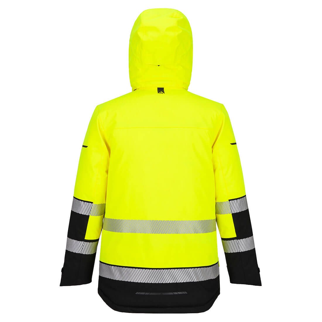 EV401 - EV4 Hi-Vis Expedition Parka Jacket Orange/Black, Yellow/Black