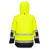 EV401 - EV4 Hi-Vis Expedition Parka Jacket Orange/Black, Yellow/Black