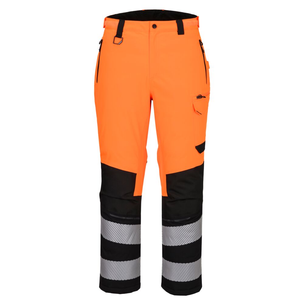 Portwest EV402 - EV4 Hi-Vis Expedition Trouser Orange/Black