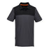 EV410 - EV4 Lightweight Polo Shirt S/S Black, Metal Grey