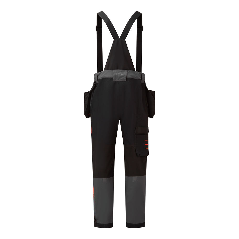 EV4 Shell Trousers - EV443  Black, Metal Grey
