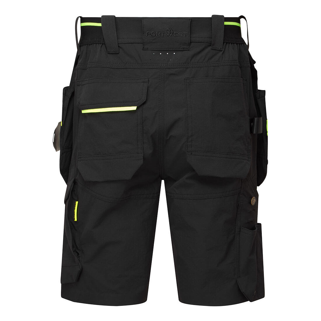 EV444 - EV4 Lightweight Detachable Holster Shorts Black, Metal Grey