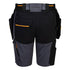EV444 - EV4 Lightweight Detachable Holster Shorts Black, Metal Grey