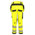 EV448 - EV4 Hi-Vis Stretch Detachable Holster Class 2 Trousers Orange/Black, Yellow/Black