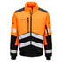 EV468 - EV4 Hi-Vis Softshell Bomber (3L) Orange/Black, Yellow/Black