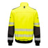 EV468 - EV4 Hi-Vis Softshell Bomber (3L) Orange/Black, Yellow/Black