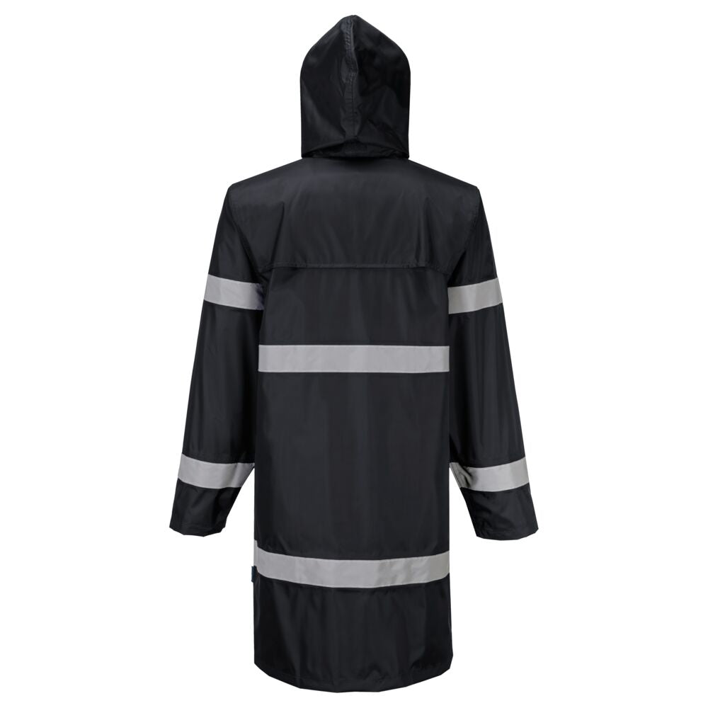 F437 - Iona Rain Jacket 100cm Black, Navy