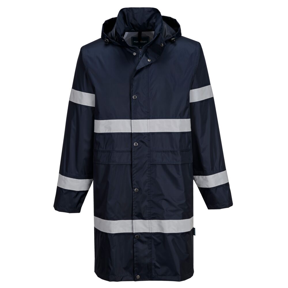 F437 - Iona Rain Jacket 100cm Black, Navy
