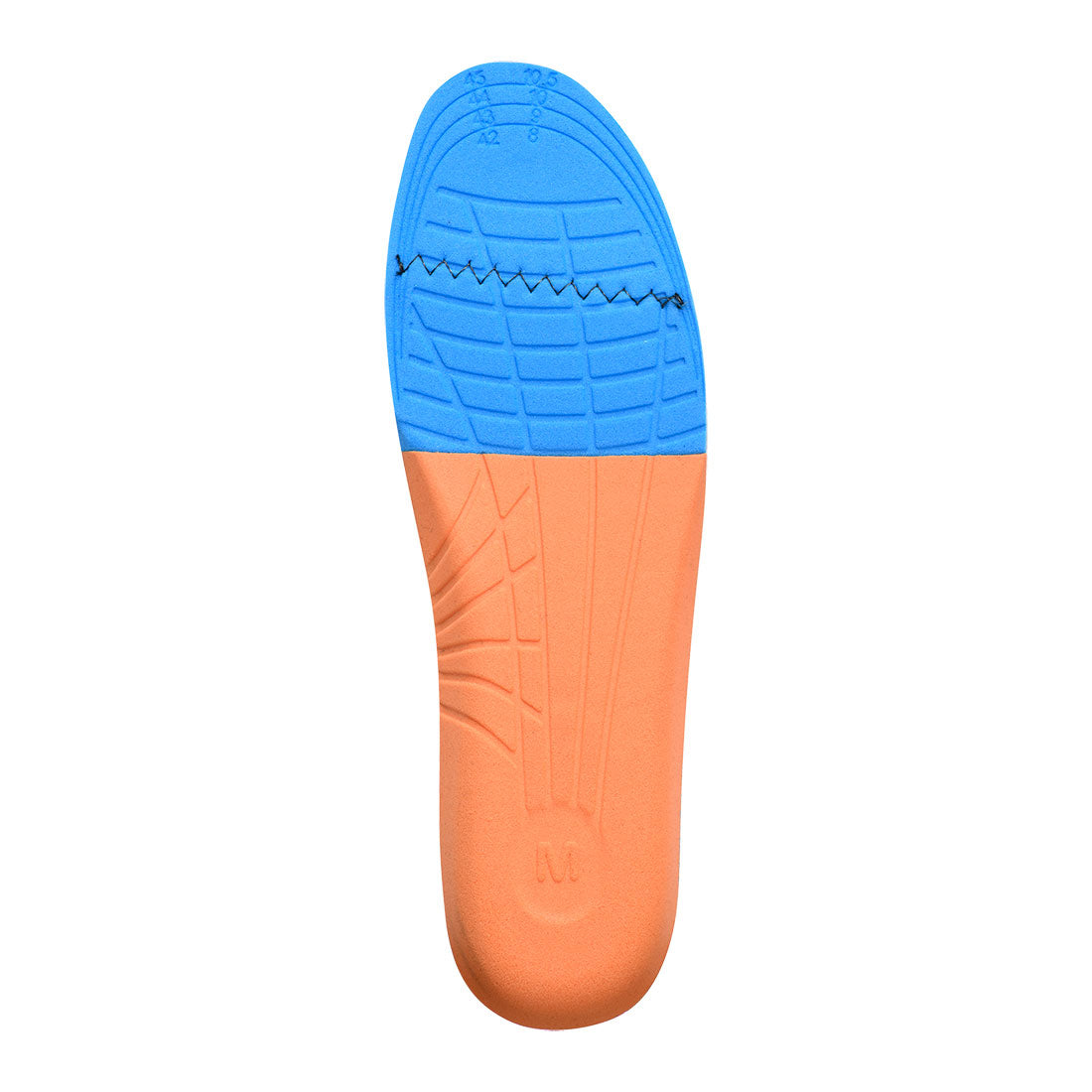 Portwest FC83 Comfort Insoles – Shock Absorbing, Trim-to-Fit, Anti-Static Support - Black