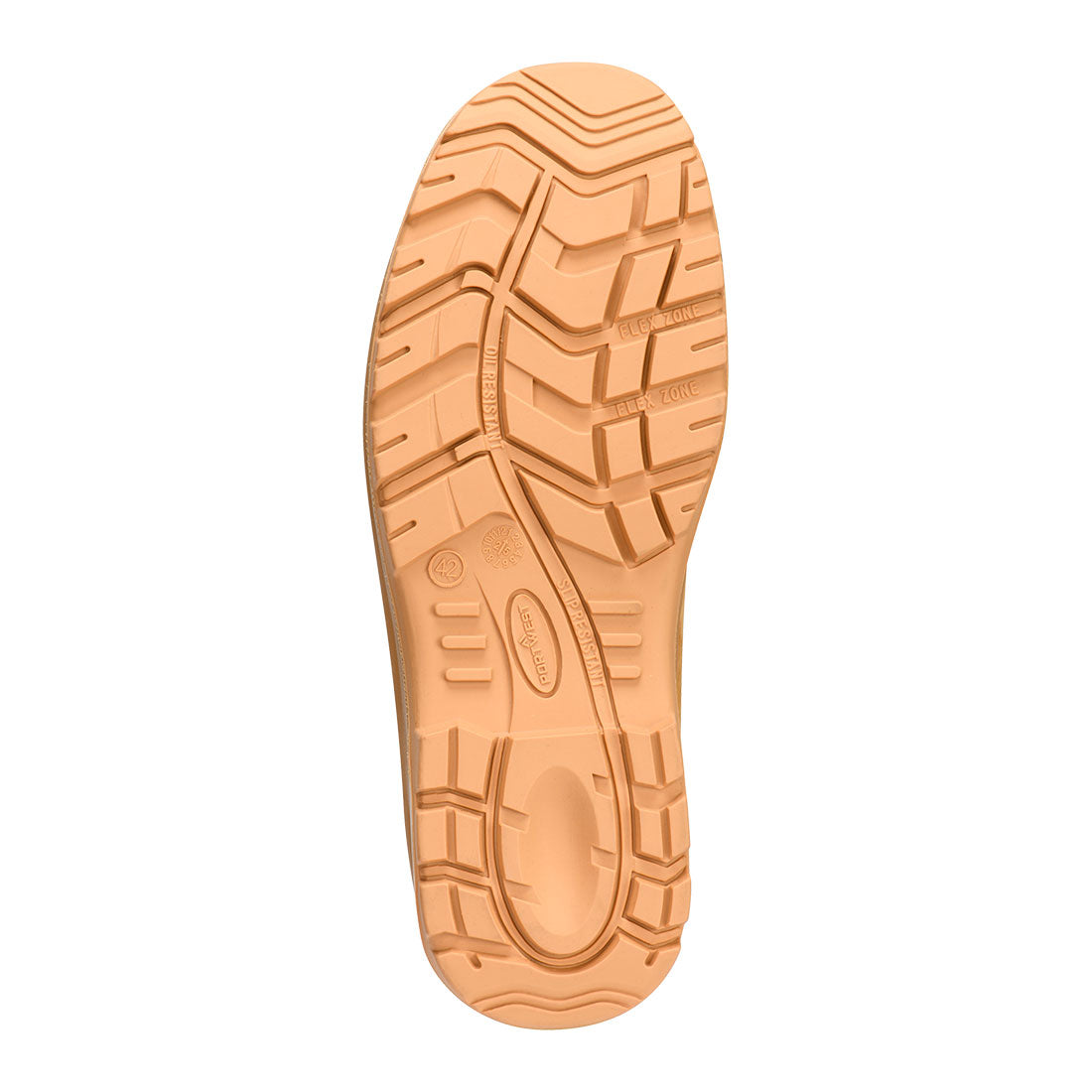 FD22 - Composite Leather Shin Boot S3S HRO FO SC HI CI AN LG SR Black, Wheat