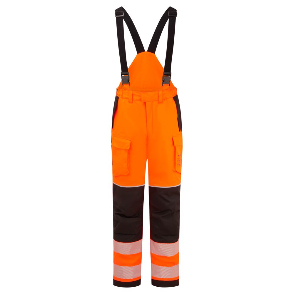 FR426 - PW3 Modaflame Rain+ Hi-Vis Multi-Norm FR Winter Trousers Orange/Black, Yellow/Black