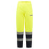 FR434 - Bizflame Rain+ Hi-Vis Multi-Norm Contrast FR Winter Trousers Yellow/Navy