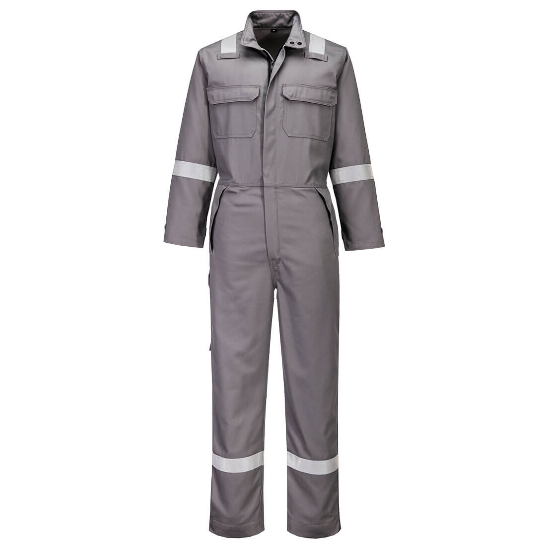 FR513 - FR Chemical Resistant Coverall Grey, Navy