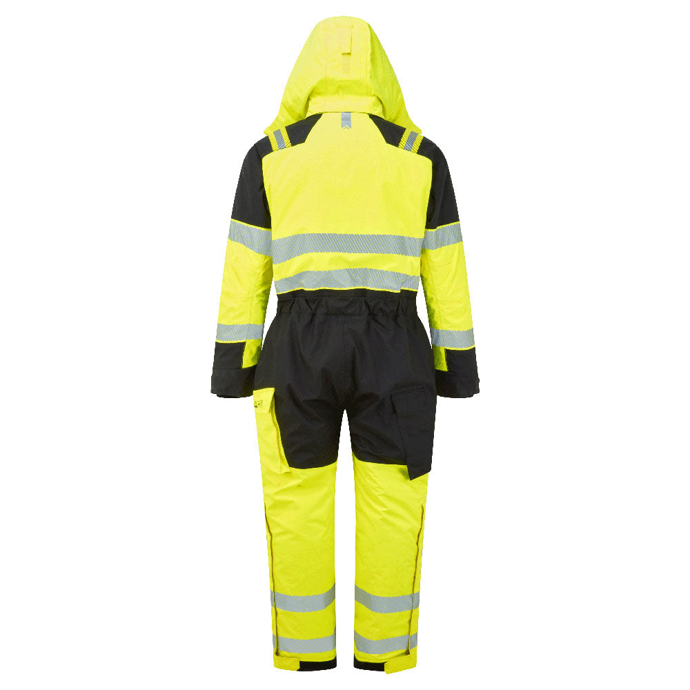 FR516 - PW3 Modaflame Rain+ Hi-Vis Multi-Norm FR Winter Coverall Orange/Black, Yellow/Black