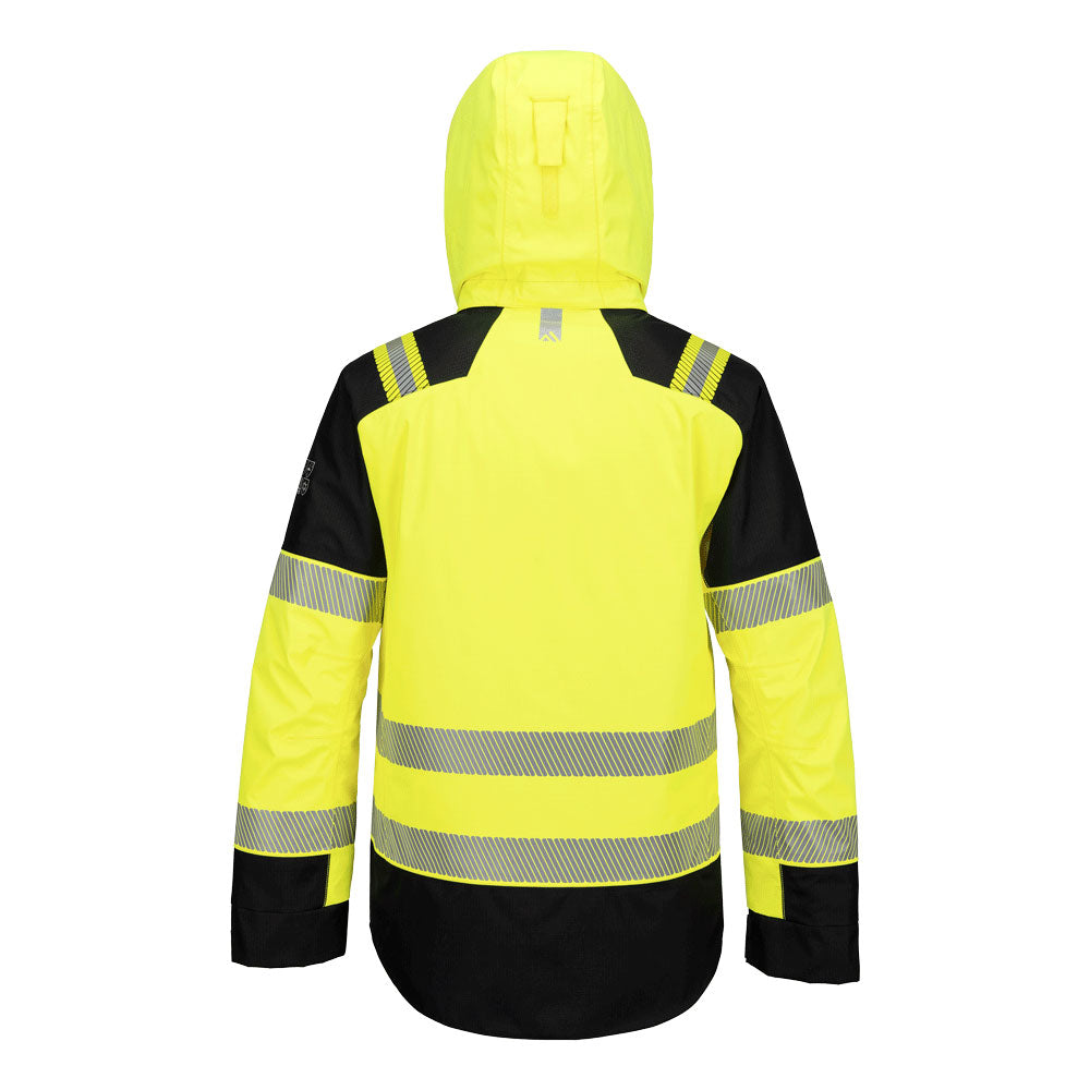 FR606 - PW3 Modaflame Rain+ Hi-Vis Multi-Norm FR Winter Jacket Orange/Black, Yellow/Black