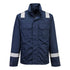 FR609 - FR Chemical Resistant Jacket Grey, Navy