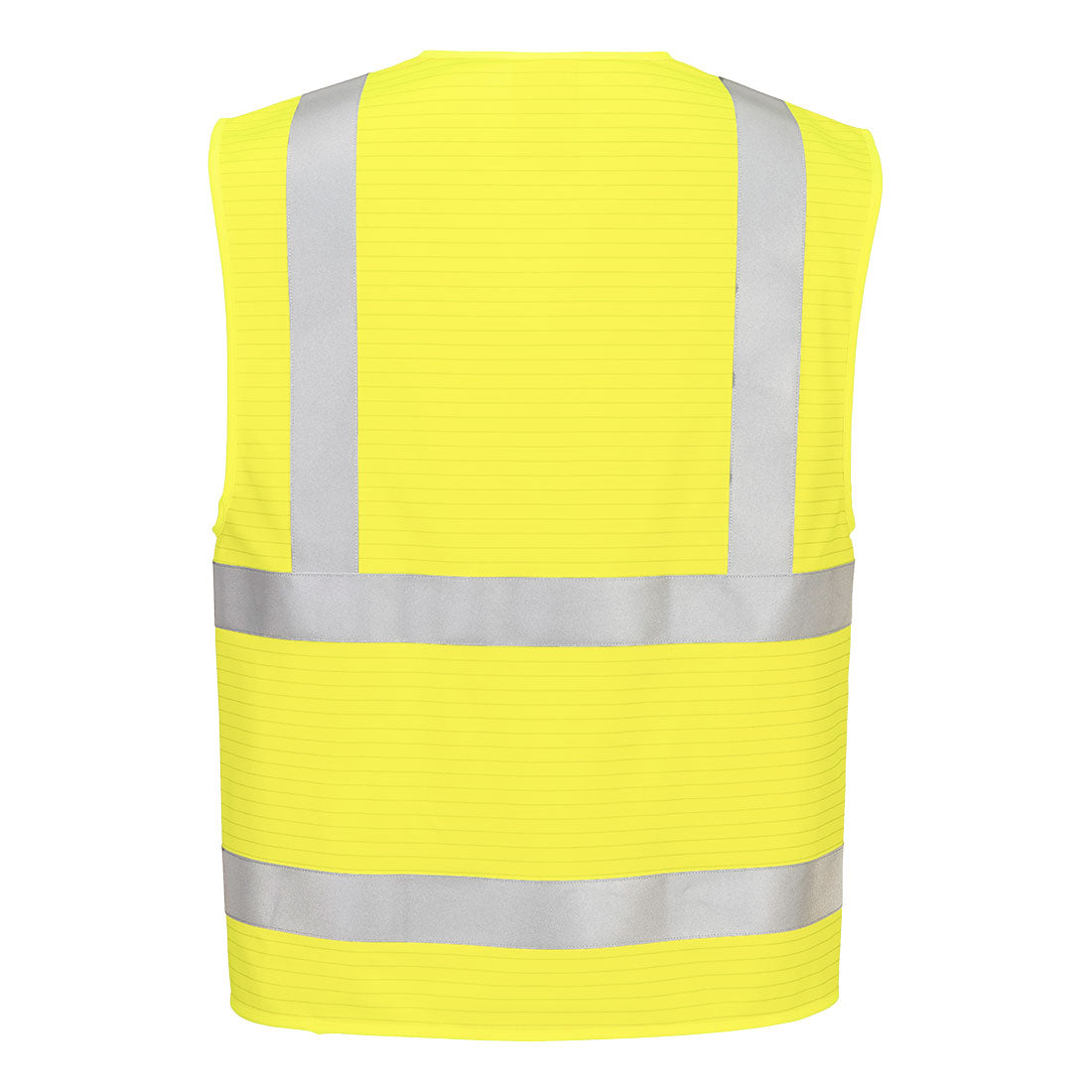 FR615 - Bizflame Hi-Vis FR Zip Vest Yellow