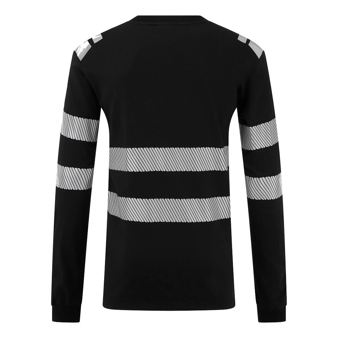 FR732 - PW3 Modaflame Knit FR Long Sleeve T-Shirt Black
