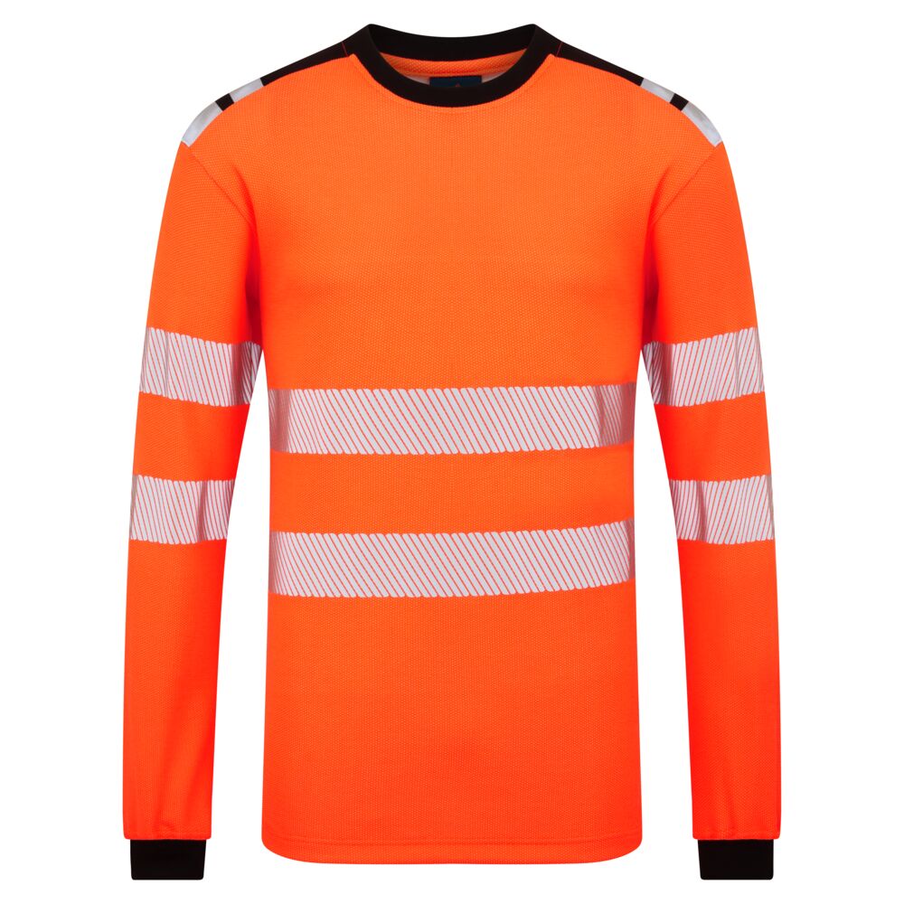 Portwest FR736 - PW3 Modaflame Knit HVO FR Long Sleeve T-Shirt