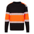 FR737 - PW3 Modaflame Knit HVO Class 1 FR Sweatshirt Orange/Black