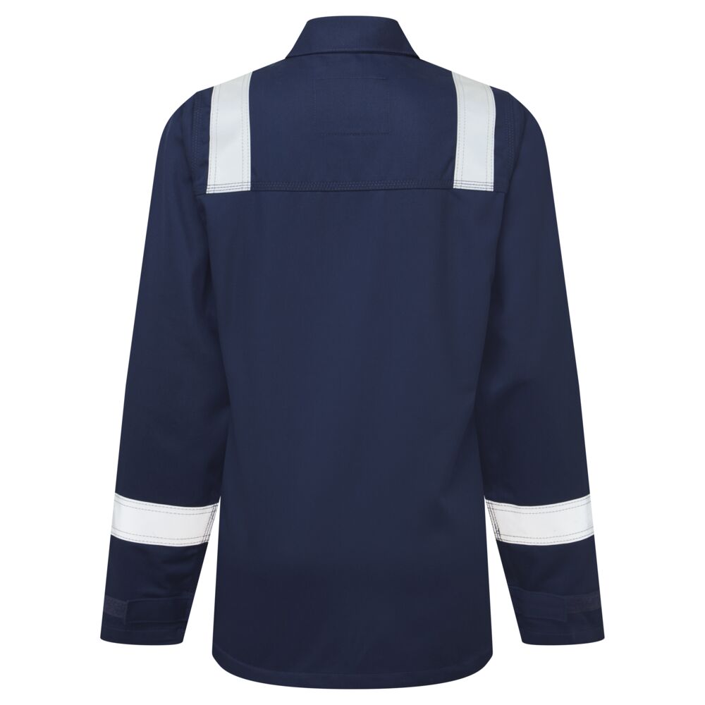 FR740 - Bizflame Work FR Women's Jacket Navy, Orange