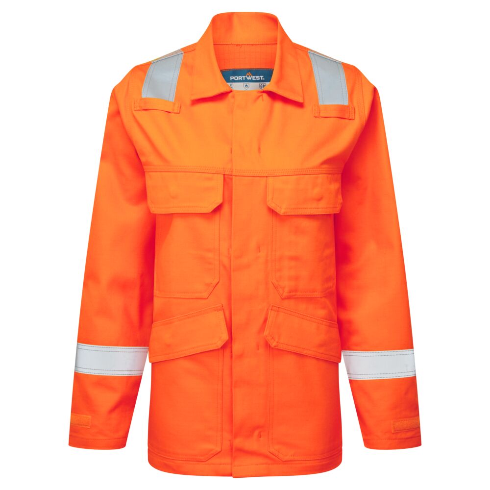 FR740 - Bizflame Work FR Women's Jacket Navy, Orange