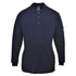 FR758 - Modaflame Knit FR Women's Long Sleeve Polo Shirt Navy