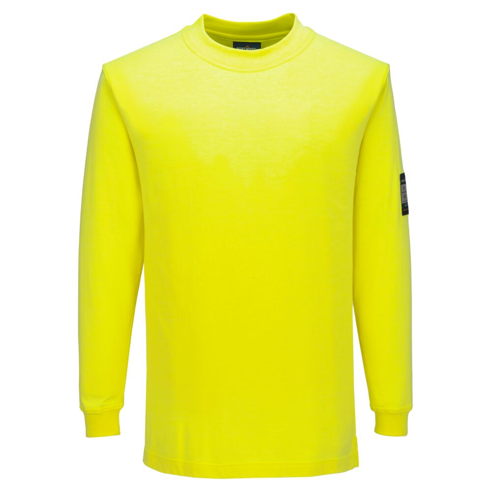 Modaflame Knit FR Long Sleeve T-Shirt - FR806, Yellow