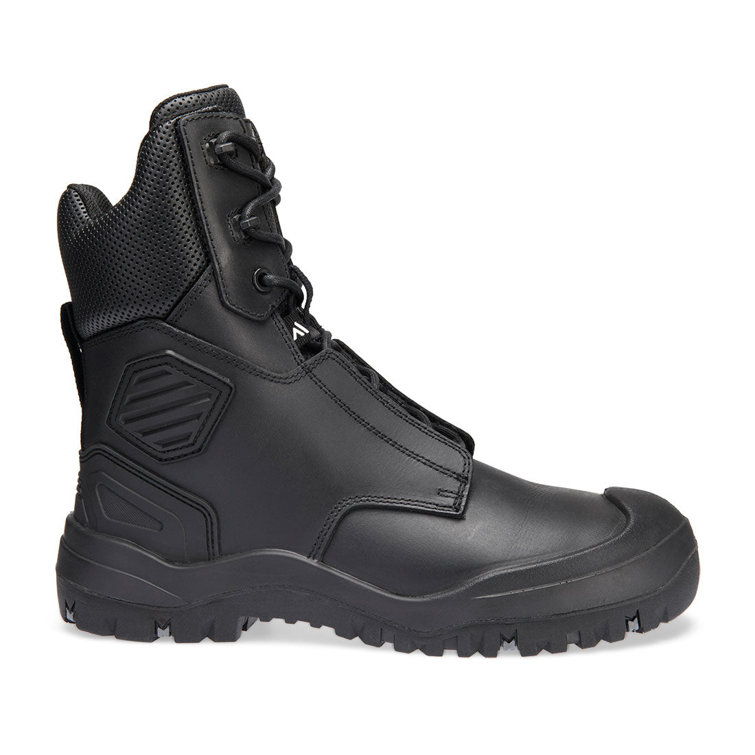 FT31 - Steel Leather Shin Boot S3 SC HRO HI CI LG SR Black