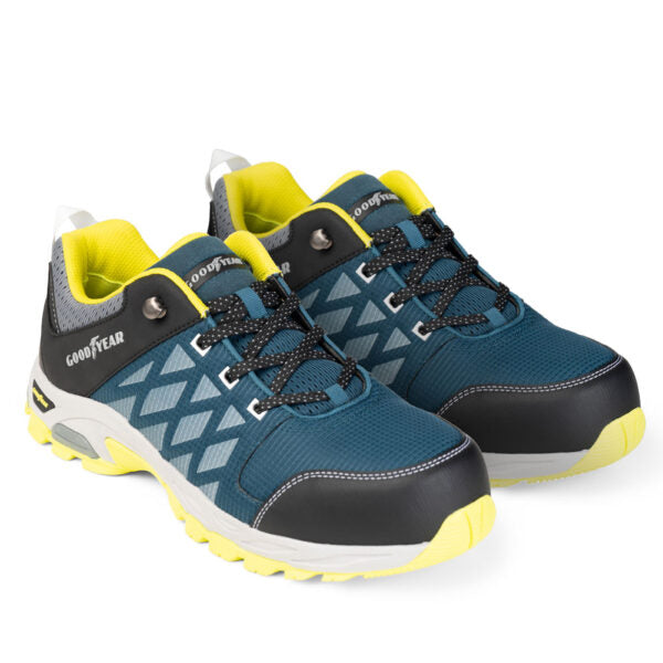 Goodyear GYSHU1662 S1PL Safety Trainer – Lightweight Metal-Free Shoe with Composite Toe & Slip-Resistant Sole