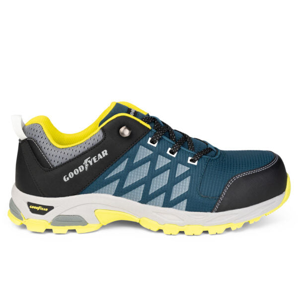 Goodyear GYSHU1662 S1PL Safety Trainer – Lightweight Metal-Free Shoe with Composite Toe & Slip-Resistant Sole