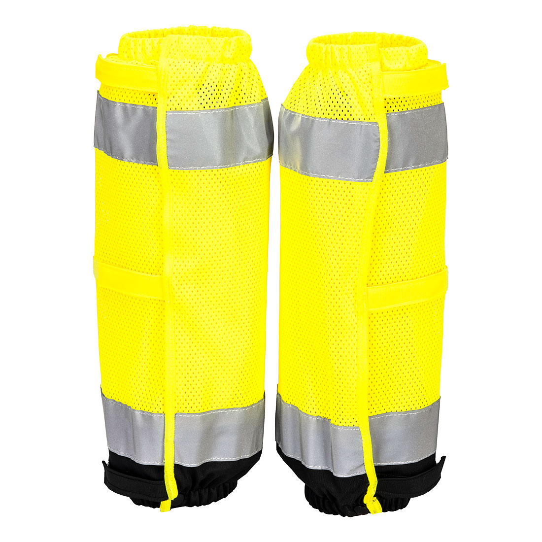 Hi-Vis Contrast Gaiters - HV389, Yellow/Black