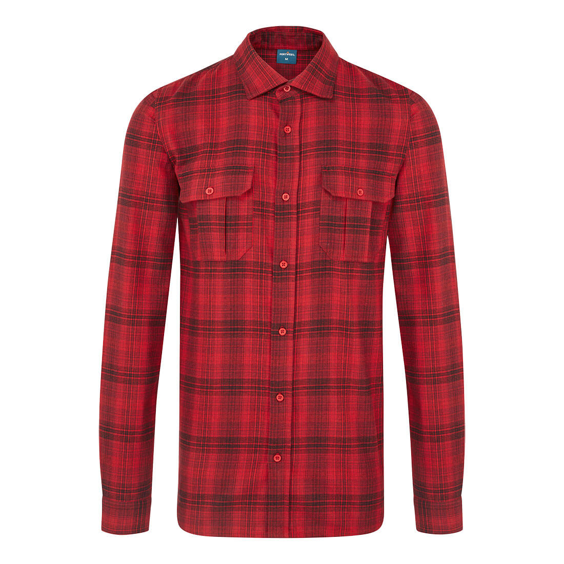 KA307 - KA3 Check Shirt Black, Red