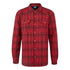 KA313 - KA3 Sherpa Lined Check Shirt Black, Red