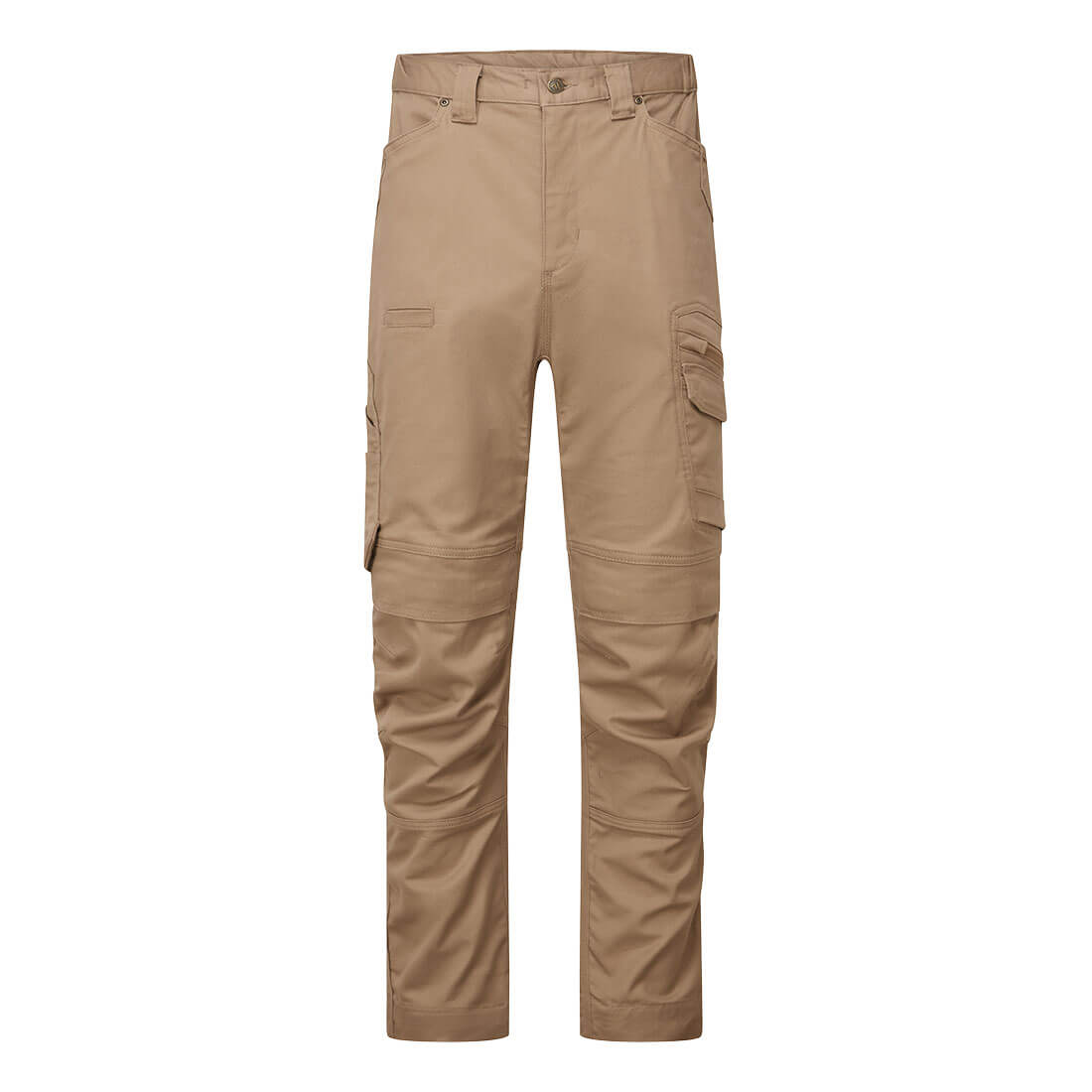 KA323 - KA3 Cargo Trousers Coffee Brown, Zoom Grey