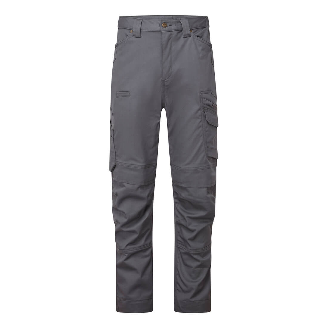 KA323 - KA3 Cargo Trousers Coffee Brown, Zoom Grey