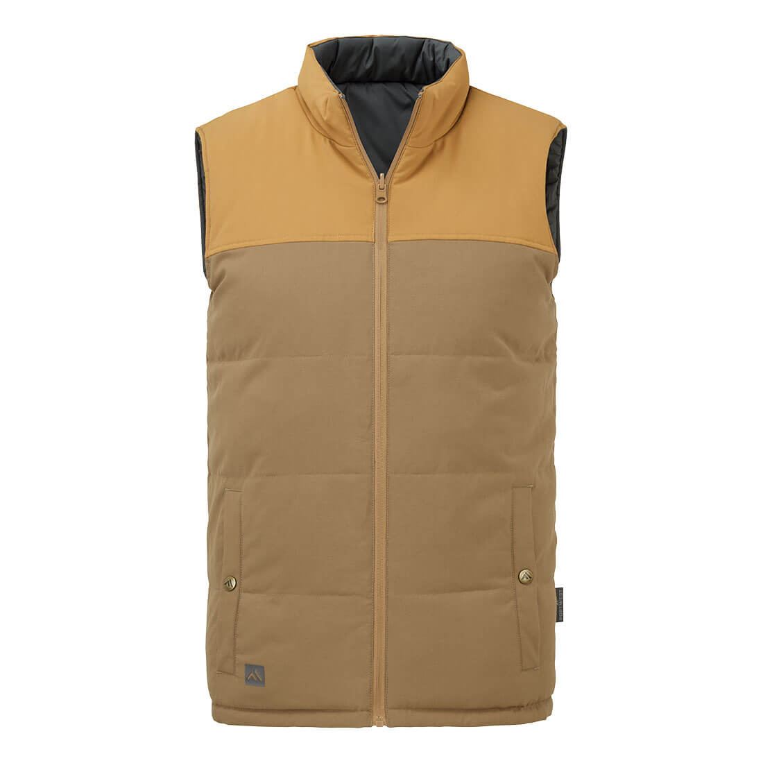 KA361 - KA3 Reversible Insulated Bodywarmer Coffee Brown
