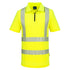KX302 - KX3 Sport Hi-Vis Zip Polo Shirt S/S Orange, Yellow
