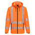 KX303 - KX3 Sport Hi-Vis Zipped Hoodie Orange, Yellow